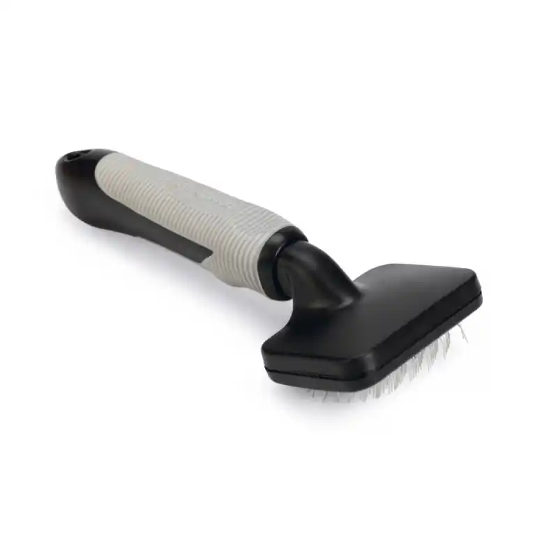 BZ Slickerborstel zwart/grijs