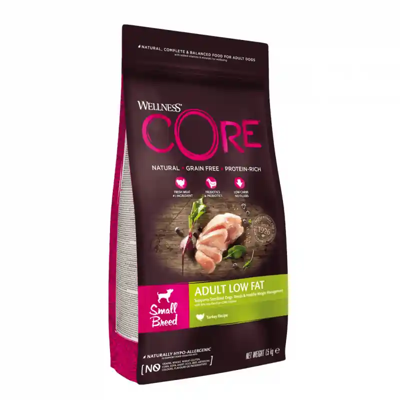 Wellness CORE Small Breed Healthy Weight Kalkoen 1,5kg