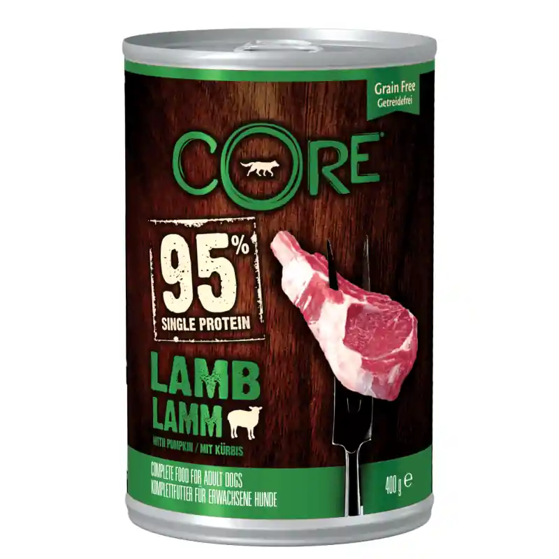 Wellness Core 95% Lamb blik 400 gr