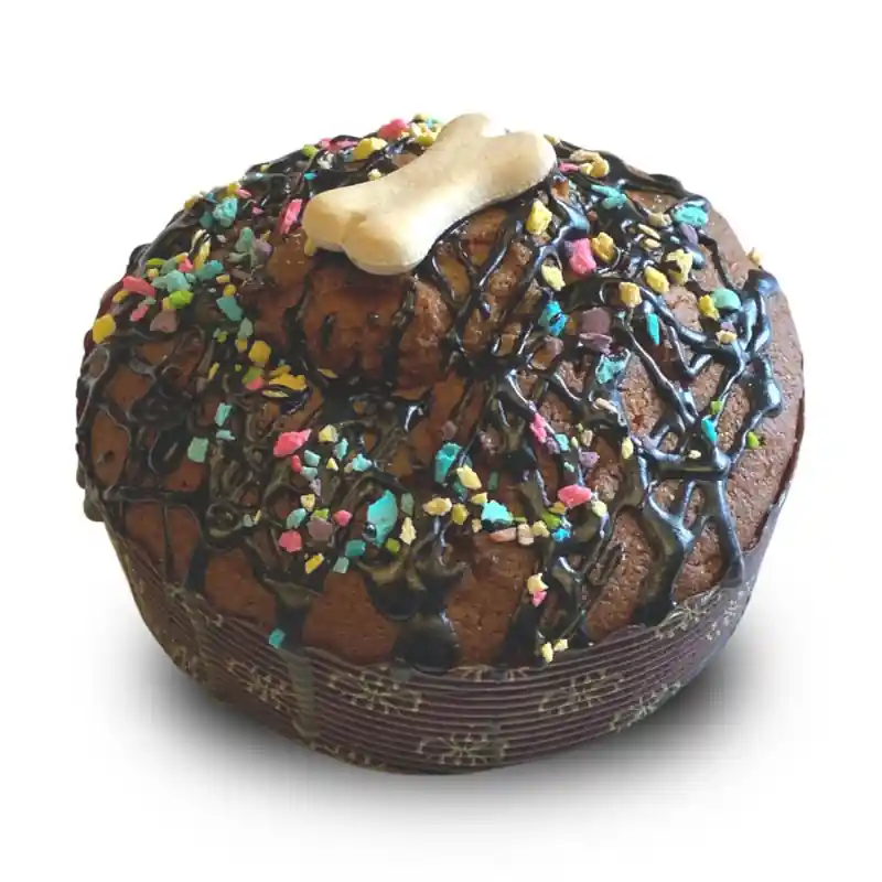 Barking Bakery Sparkling Carob Drizzle Pawty Cake