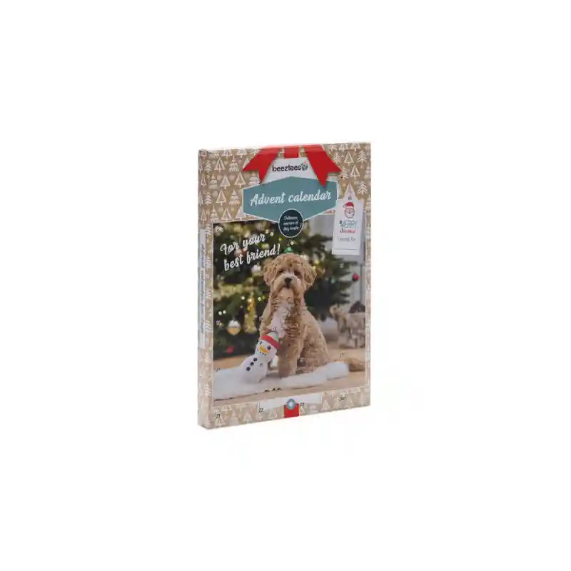 Beeztees Kerst Adventskalender Paw ?C Hondensnack- 24 st