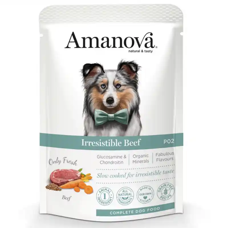 Amanova Hond Irresistible Beef 100gr