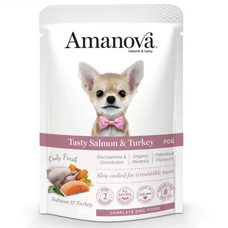 Amanova Hond Salmon & Turkey Delight 100gr