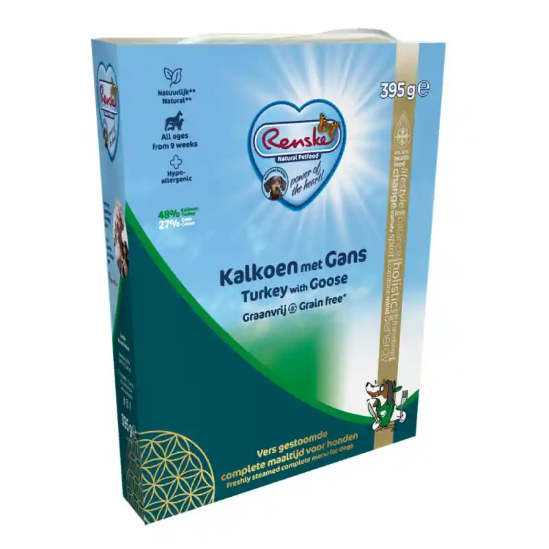 Renske Vers Vlees - Kalkoen & Gans Graanvrij 395gr