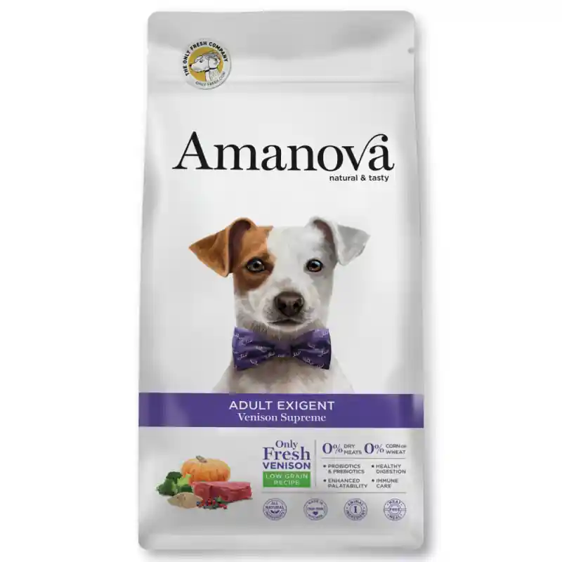 Amanova Hond Adult Exigent Venison Supreme 10 KG