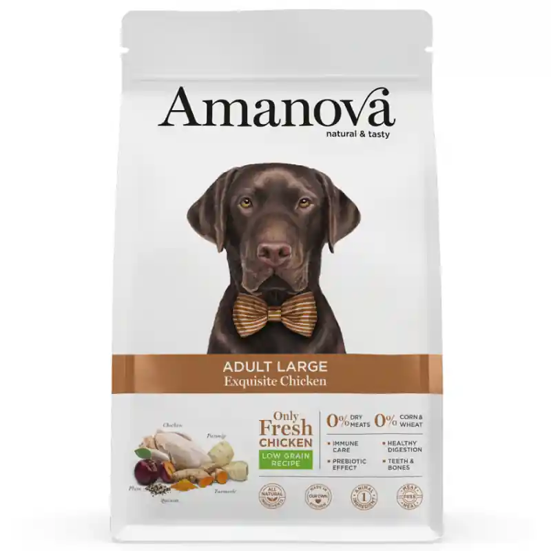 Amanova Hond Adult Large Exquisite Chicken 12 KG