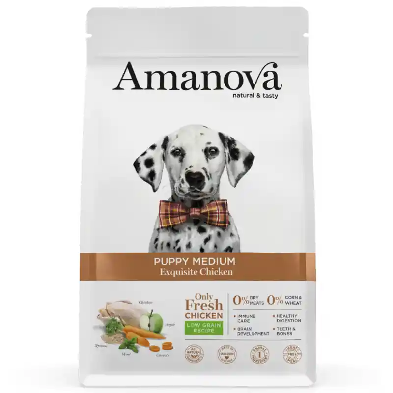 Amanova Hond Puppy Medium Exquisite Chicken 2 KG