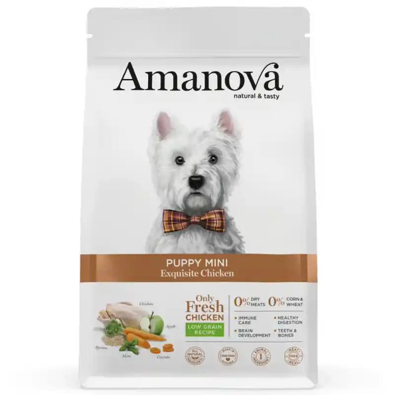 Amanova Hond Puppy Mini Exquisite Chicken 2 KG