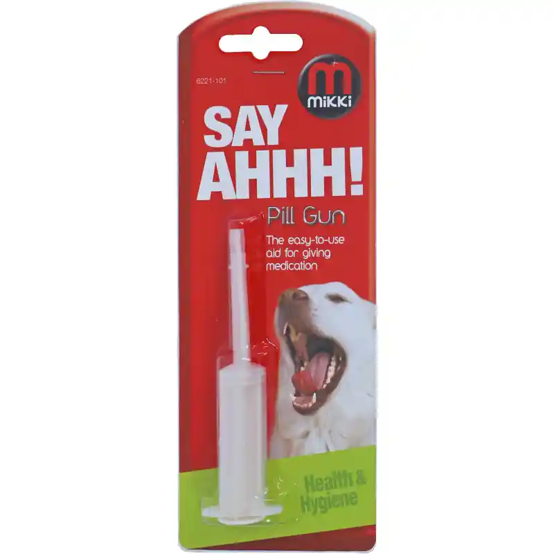 Mikki pill gun, wit transparant