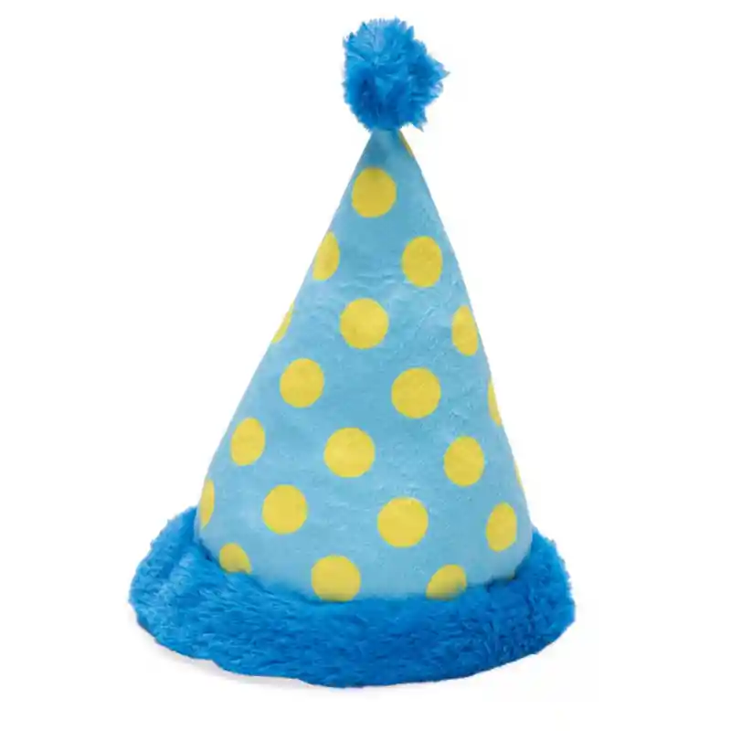 Beeztees Hondenspeelgoed Party Feestmuts Blauw