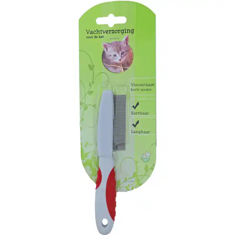 Vachtverzorging Kat Vlooienkam