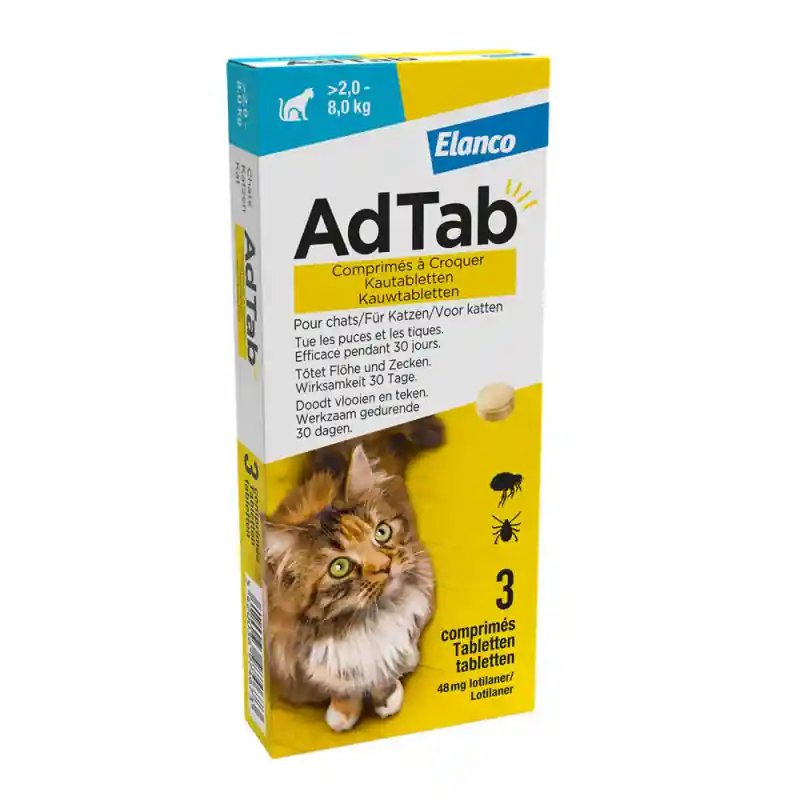 AdTab Kauwtablet Kat