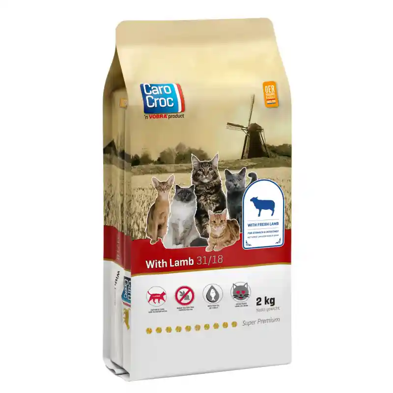 CaroCroc Kattenvoer 31/18 with lamb