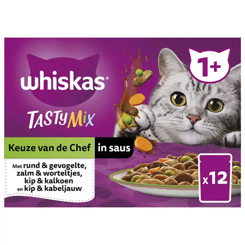 Whiskas Adult Keuze van de Chef in Saus