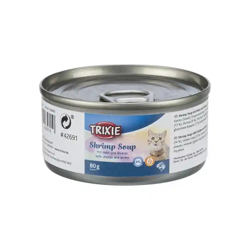 Trixie shrimp soup met kip en garnalen
