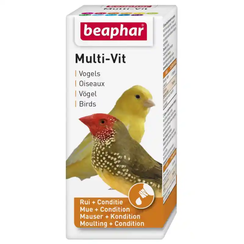 Beaphar Multi-Vitamine Vogels- 20 ml