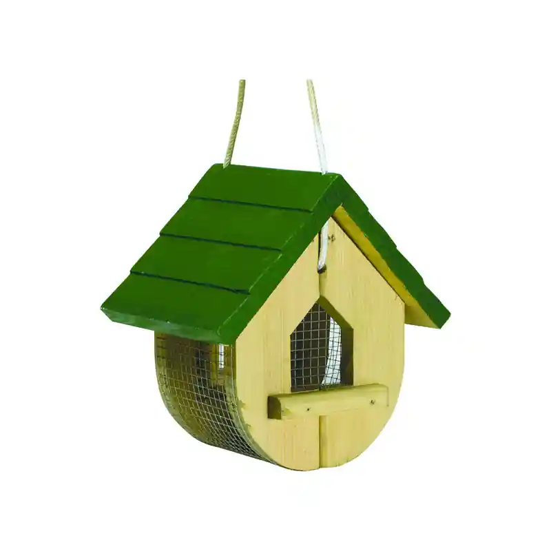 Voederhuis groen dak