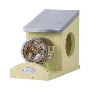 Eekhoorn pindakaas voederhuis