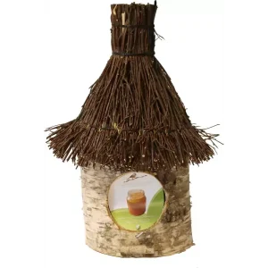 Pindakaaspot houder teen dak