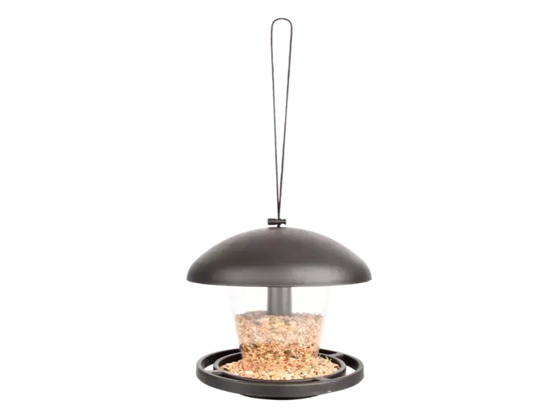 Kunststof vogelvoedersilo