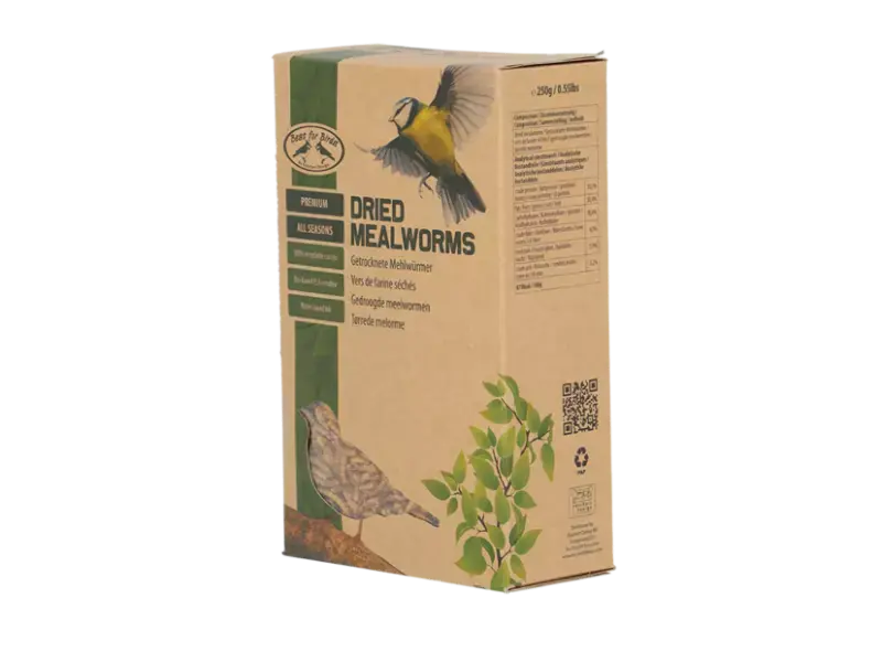 Gedroogde meelwormen