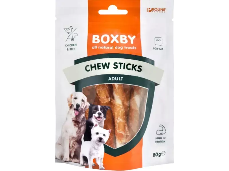 Boxby chew stick met kip l80g