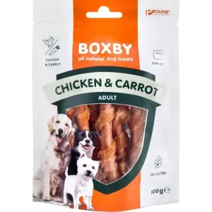 Boxby chicken&carrot sticks 100g