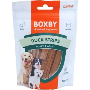 Boxby duck strips 90g