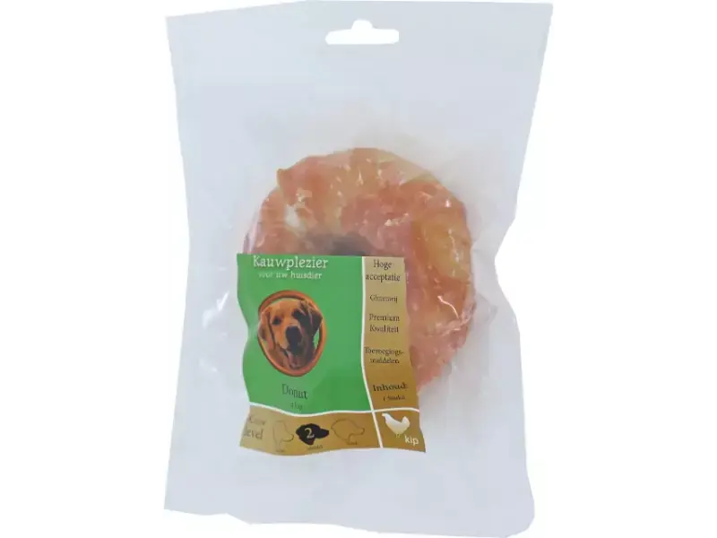 Ns.zak donut+kip 9cm