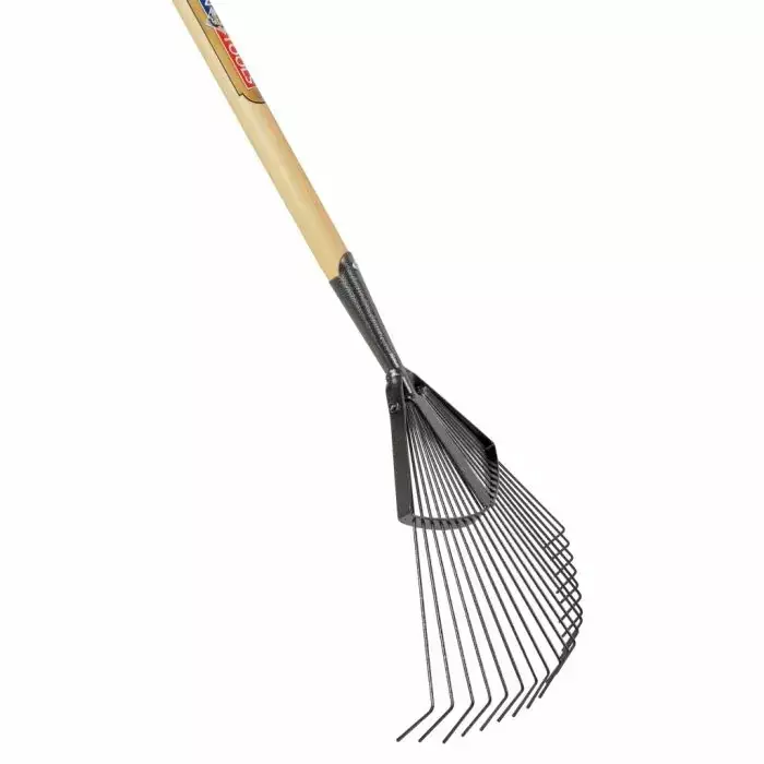 Gazonhark 20 tands professioneel gesmeed 140cm steel