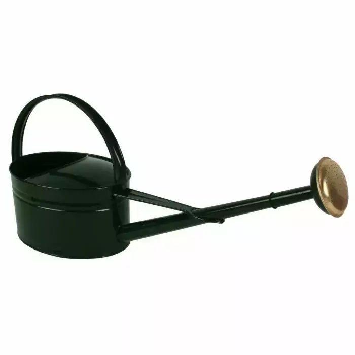 Gieter ovaal metaal groen 5l