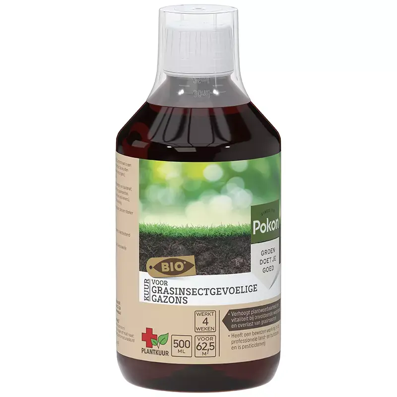 Pokon Bio Plantkuur Grasinsectgevoelige Gazons Concentraat 500ml