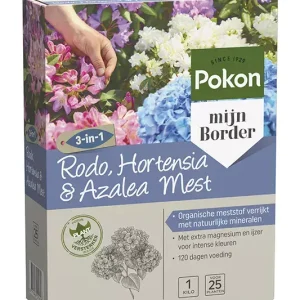 Pokon Rhododendron, Hortensia & Azalea Mest 1kg