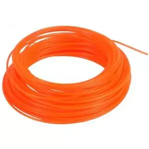 Trimmerdraad d1.3mm l15m oranje