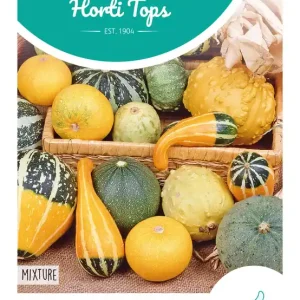 Cucurbita, Sierkalebas kleinvruchtig gemengd