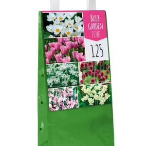 Tas met 125 bollen Bulb Garden Pink