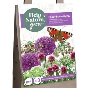 Tas Help Nature Grow, vlindermengsel