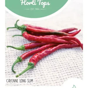 Peper Cayenne long slim, Spaanse lange rode