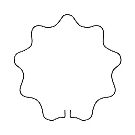 STEUNRING ROND GESCHULPT 34 CM