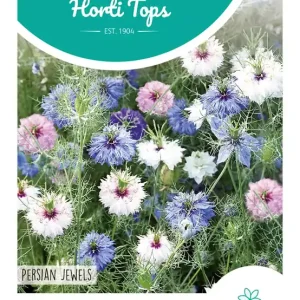 Nigella, Juffertje-in-het-groen Persian Jewels gemengd