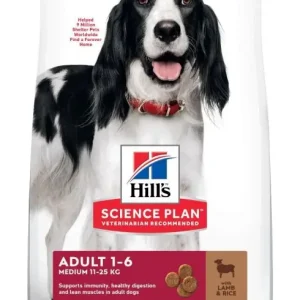 Hill's Science Plan Hond Adult Medium Lam&Rijst