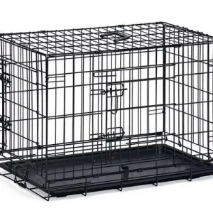 Beeztees Hondenbench 2-Deurs Zwart