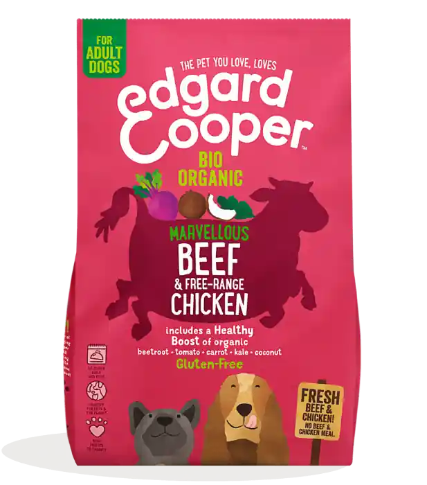 Edgard & Cooper Biologisch Hond Rund & Kip