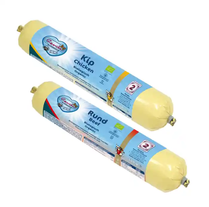 Renske biologisch vers gestoomde worst 500 gram