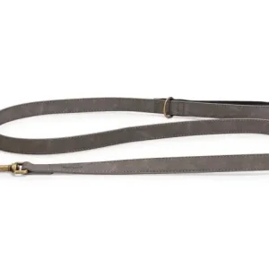 Beeztees Balacron Ax kunstleer hondenriem grijs
