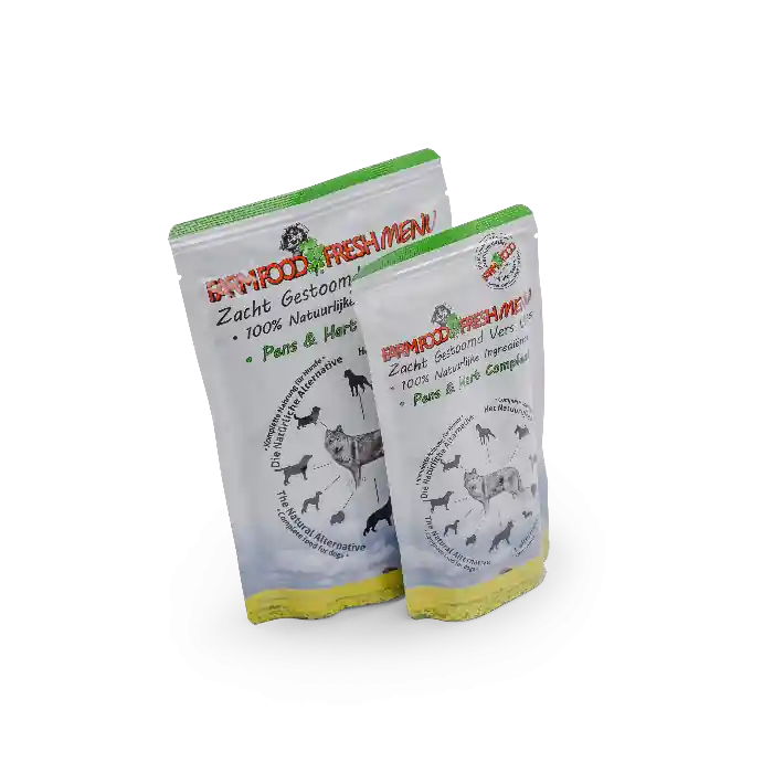 Farm Food Fresh Menu honden natvoer Pens&Hart