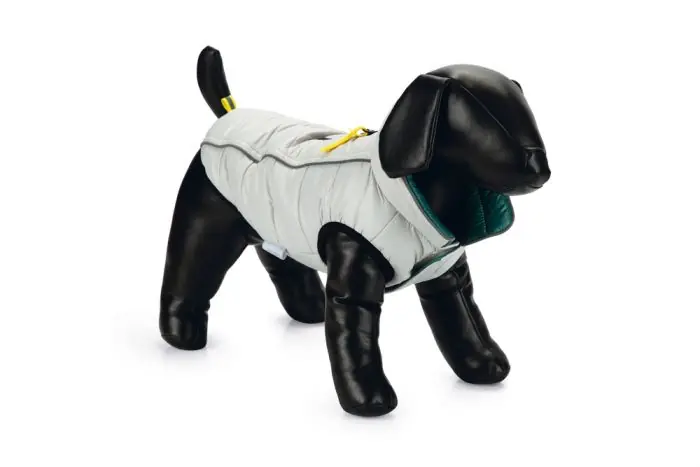 Beeztees Hondenjas Maly ?C Lichtgrijs/Groen