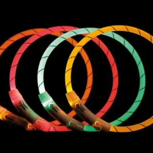 Trixie Flash Lichtgevende Band USB TPU/nylon