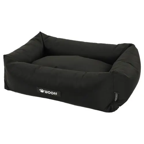 Wooff Mand Cocoon All Weather Zwart hondenmand