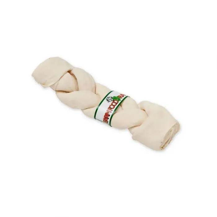 Farm Food Rawhide Dental Braided Stick hondensnack